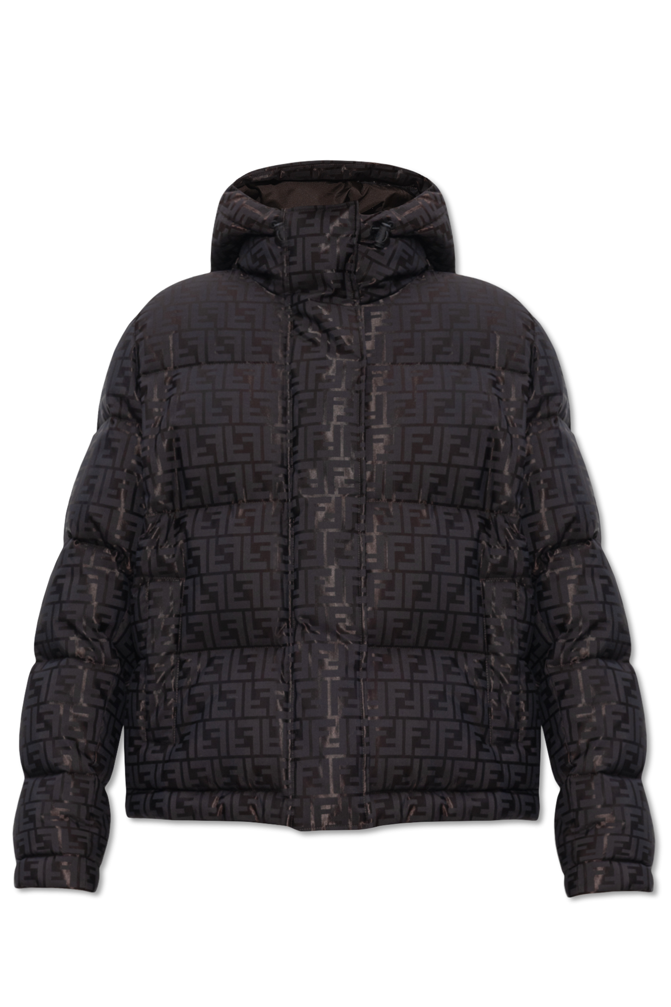 FENDI 00s Fur Docking Down Jacket